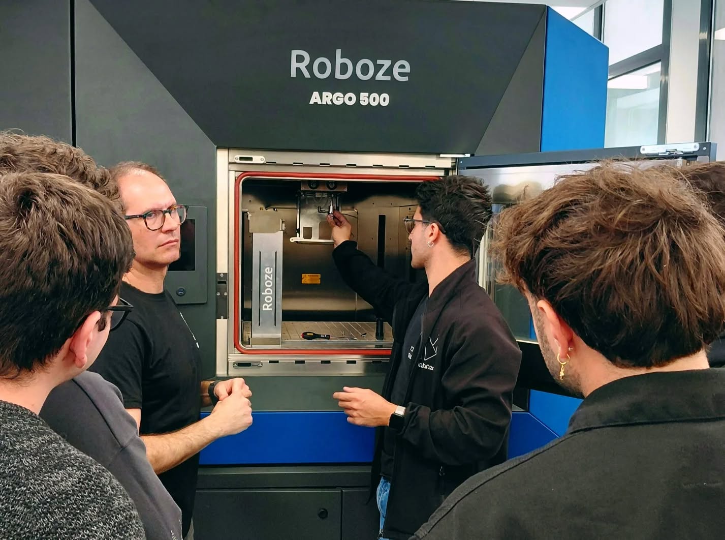 Stampante Roboze Argo500 per laboratorio ITS di Additive Manufacturing